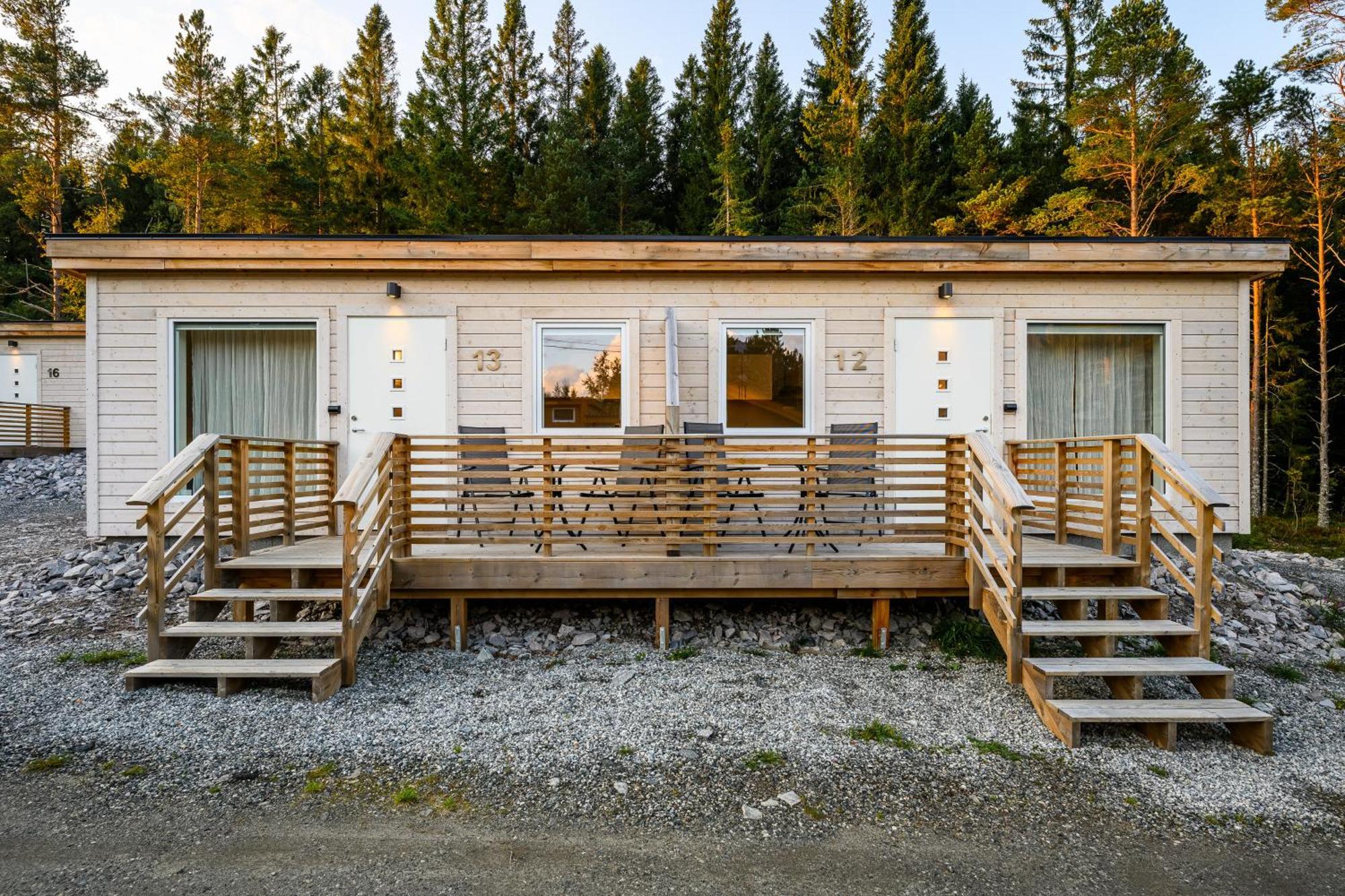 Korsbakken Camping Isfjorden Esterno foto